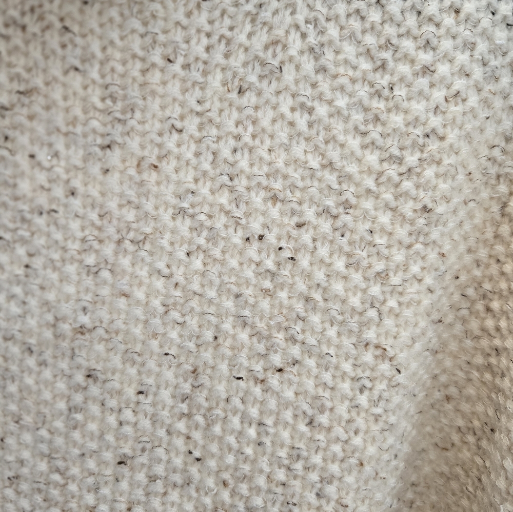 Knit Cream Sweater Dress - Picture 12 of 12
